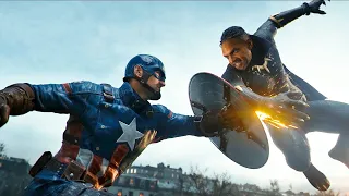 Captain America Vs Black Panther Fight Scene NEW (2024)