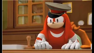 Knuckles works as an immigration official in Arstotzka (Papers Please)