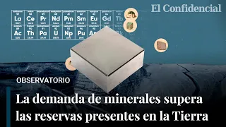 Los 25 minerales tecnológicos que faltarán en 50 años