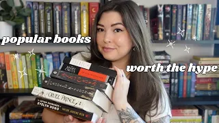popular books that are WORTH the hype! | 20+ of my all time favorite booktok books