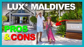 LUX Maldives PROS & CONS | Watch Before You Go!