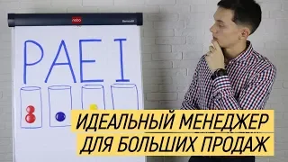 Идеальные менеджеры для больших продаж. Код PAEI. Метод Адизеса