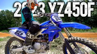 2023 Yamaha YZ450F FIRST RIDE!!