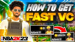 *NEW* HOW TO GET VC FAST IN NBA 2K23! (NO VC GLITCH) THE BEST & FASTEST WAYS TO EARN VC IN NBA 2K23!