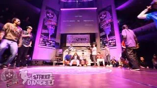 17 Hip Hop 3vs3 Semi Finals Prototype vs Ghetto Beast @Vilnius Street Battle 2013