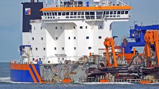 17 BIG SHIPS AT ROTTERDAM PORT -  4K SHIPSPOTTING SEPTEMBER 2023