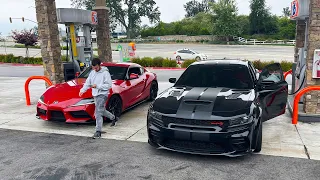 Hellcat Redeye VS Upgraded Turbo 600HP Supra