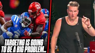 Is The Targeting Penalty Going To Be A Risk To Football? | Pat McAfee Reacts