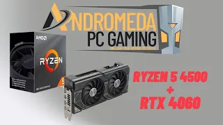 Ryzen 5 4500 & RTX 4060 FPS Benchmark in 1080P and 1440P