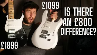 Why Is The Yamaha Pacifica Professional £800 more than the Standard Plus?