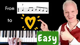 How To Play Piano From Lead Sheet EASILY!