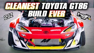 CLEANEST Modified Toyota GT86 Drift Car Build Ever! HGK GT86 2JZ Swapped