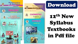 How to download 12th Textbook online in pdf file