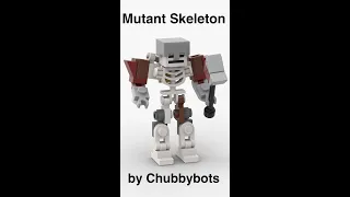 Lego Minecraft: Custom Mutant Skeleton - Animation