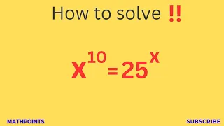 Hungary | A nice Exponential Equation | Math Olympiad Problem  Solution |