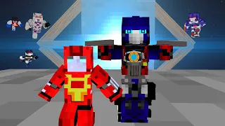 Transformers Movie 1986 Scene Minecraft Animation