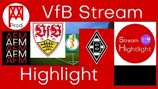 VfB Stuttgart 1:2 Borussia M'Gladbach (Pokal) | Reaktion | Stream Highlights