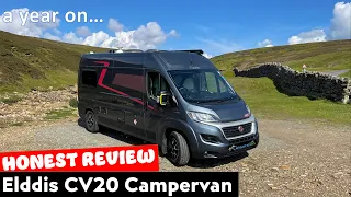 Our ELDDIS CV20 Campervan - A year on including VAN TOUR - HONEST REVIEW