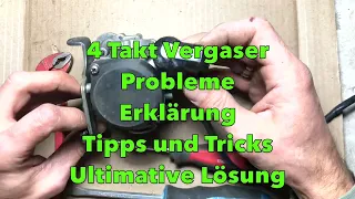 4 TAKT VERGASER 🛵 ROLLER Probleme Erklärung Tipps und Tricks Ultimative Lösung 🤩 4 Takt einstellen