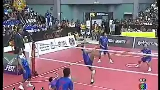 Thailand Vs Myanmar''Semi Final''2011 Sepak Takraw World Cup Part 4