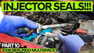 Replacing the INJECTOR SEALS on my 1.6 HDi Citroen Berlingo Multispace