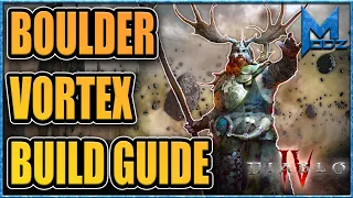 Boulder Vortex Guide! Best New Druid Build! Easy Nightmare Dungeon 100 Clears!