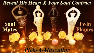 🔮💖Reveal His Heart & Your Soul Journey Together ~ Pick A ✨Masculine