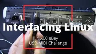 Interfacing Linux: Cheapest USB-MIDI Adapter On eBay