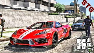 Trouble with the New Widebody C8| Let's go to work!!! | (GTA 5 IRL Mods)