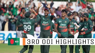 Bangladesh Vs Ireland Highlights | Ban Vs Ire 3rd Odi Highlights 2023 | Ban Vs Ire Highlights