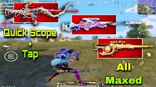 My last Clip: Quick Scope + Tap with all maxed Skin!