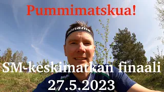 SM-keskimatkan finaali (Livelox + selostus + pummimatskua)