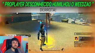 LIMPO?? ESSE PROPLAYER DESCONHECIDO LEVOU O TIME DO WEEDZÃO EM 10 SEGUNDOS SEM ERRAR NENHUM T1RO!!