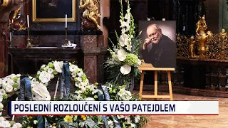 Dojemné rozloučení s Patejdlem: Na poslední cestě ho provázel mohutný potlesk, mluvil i Ráž