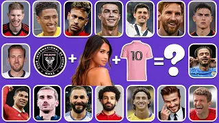 (FULL 97) Guess WIVES/GIRLFRIENDS,CLUB,FLAG,EMOJI of football players,Ronaldo, Messi, Neymar|Mbappe