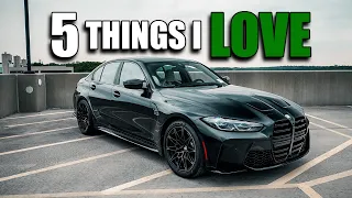 5 things I LOVE about my 2023 BMW M3 Competition (G80)