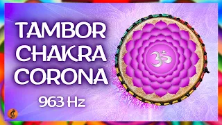 EQUILIBRA TU CHAKRA CORONA Tambor Chamánico Koshi Conecta con el GRAN ESPÍRITU Chamanismo Música