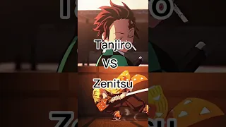 Tanjiro VS Zenitsu (who is strongest) please read description 🙏