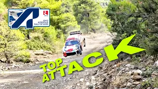 TOP ATTACK SS4 || WRC ACROPOLIS RALLY GREECE 2023 - Day 2 Attack and Flatout