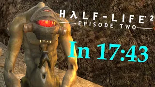 [Старый Мировой Рекорд] Half-Life 2: Episode Two Speedrun in 17:43