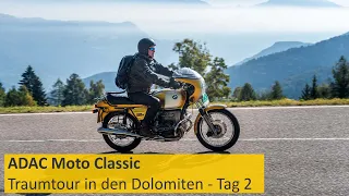 Traumtour in den Dolomiten | ADAC Moto Classic 2021 Tag 2