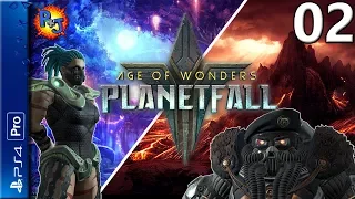 Let's Play Age of Wonders: Planetfall | PS4 Pro Dvar & Amazon Multiplayer Gameplay Episode 2 (P+J)