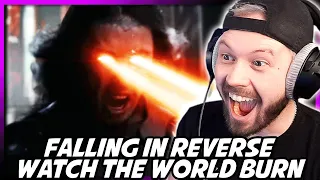 THIS ONE'S FOR THE NERDY METAL HEADS | "Falling In Reverse - Watch The World Burn" REACTION