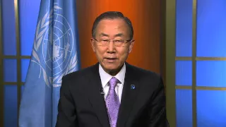 2013 International Day of Peace, UN Secretary-General message