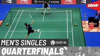 KFF Singapore Open 2023 | Li Shi Feng (CHN) vs. Anthony Sinisuka Ginting (INA) [2] | QF