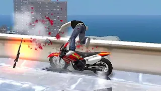 GTA 4 Crazy Motorcycle Crashes Compilation (Euphoria Ragdolls) Ep.7