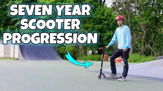 7 Year Scooter Progression Roman Dellapena.