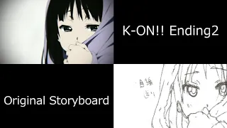 K-on!! Ending 2『 NO,Thank You! 』Storyboard Comparison