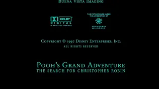 Walt Disney Television (1997) Pooh's Grand Adventure: The Search for Christopher Robin