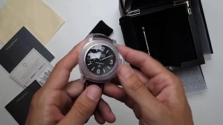 Panerai Luminor Marina PAM005 LOGO | What's in the box | Unboxing